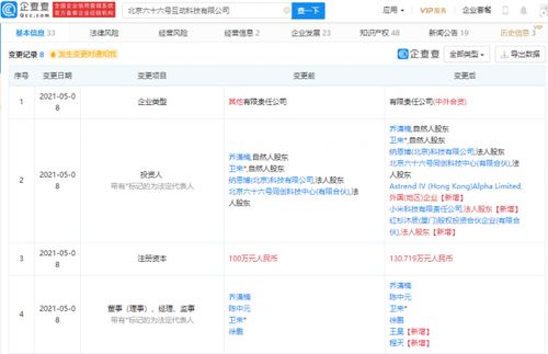 小米投資六十六號互動科技，布局教育機器人及數據處理領域